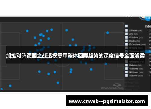 加维对阵德国之战透视意甲整体回暖趋势的深度信号全面解读